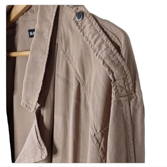 BLANKNYC Tie Dye Blue Ombre Drop Sleeve Open Duster size M - Picture 10 of 12